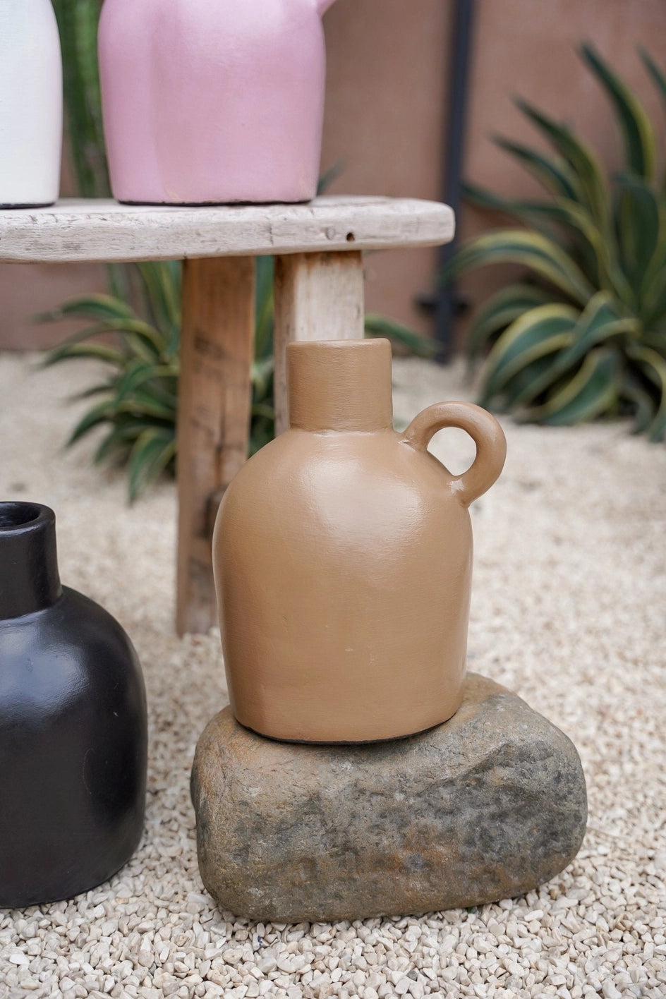 Die klassische Terrakotta-Vase - Braun — Hippie Monkey - 2024