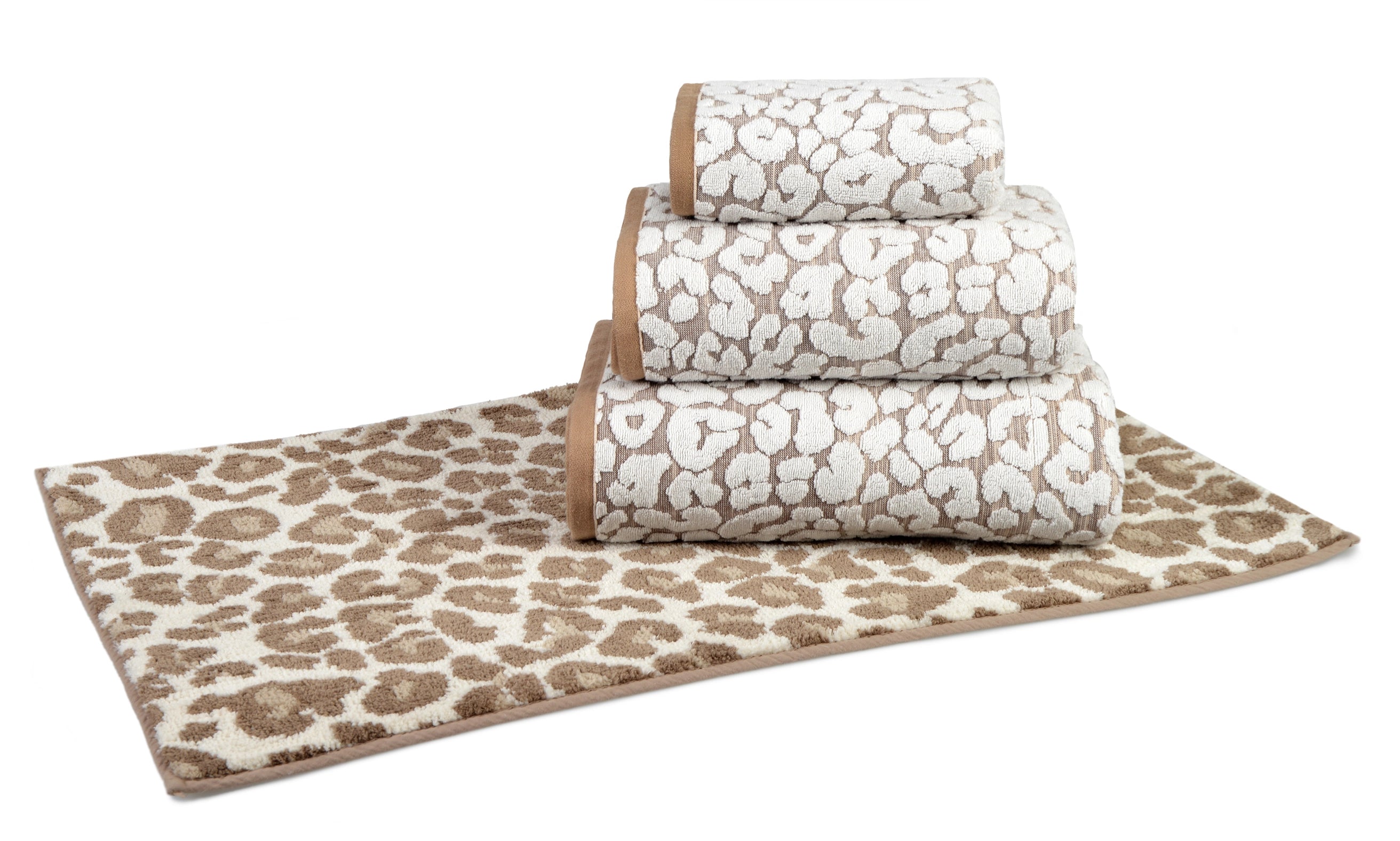 Leopardenmuster Badematte Rutschfest Super Weiche Tiermuster Matte