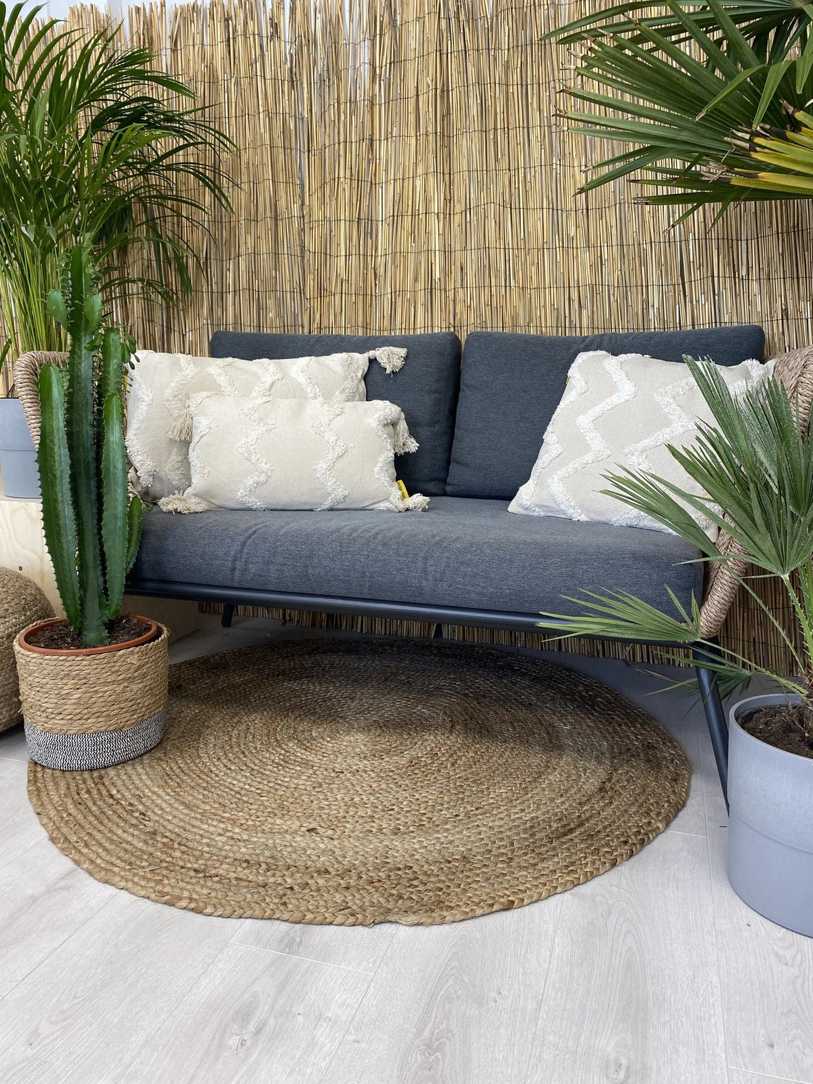 Boho Dekokissen Ibz23 40X60 Beige