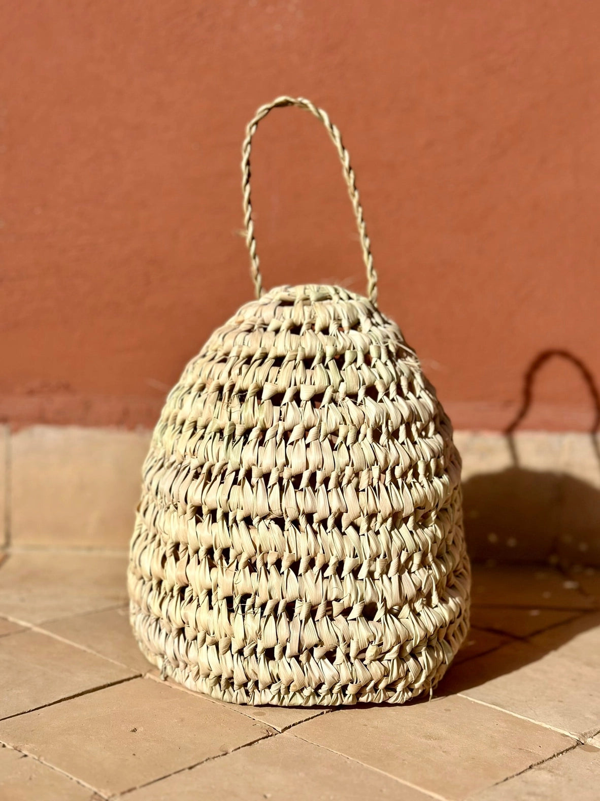DOUM Lampenschirme aus geflochtenem Palmendesign - BALL