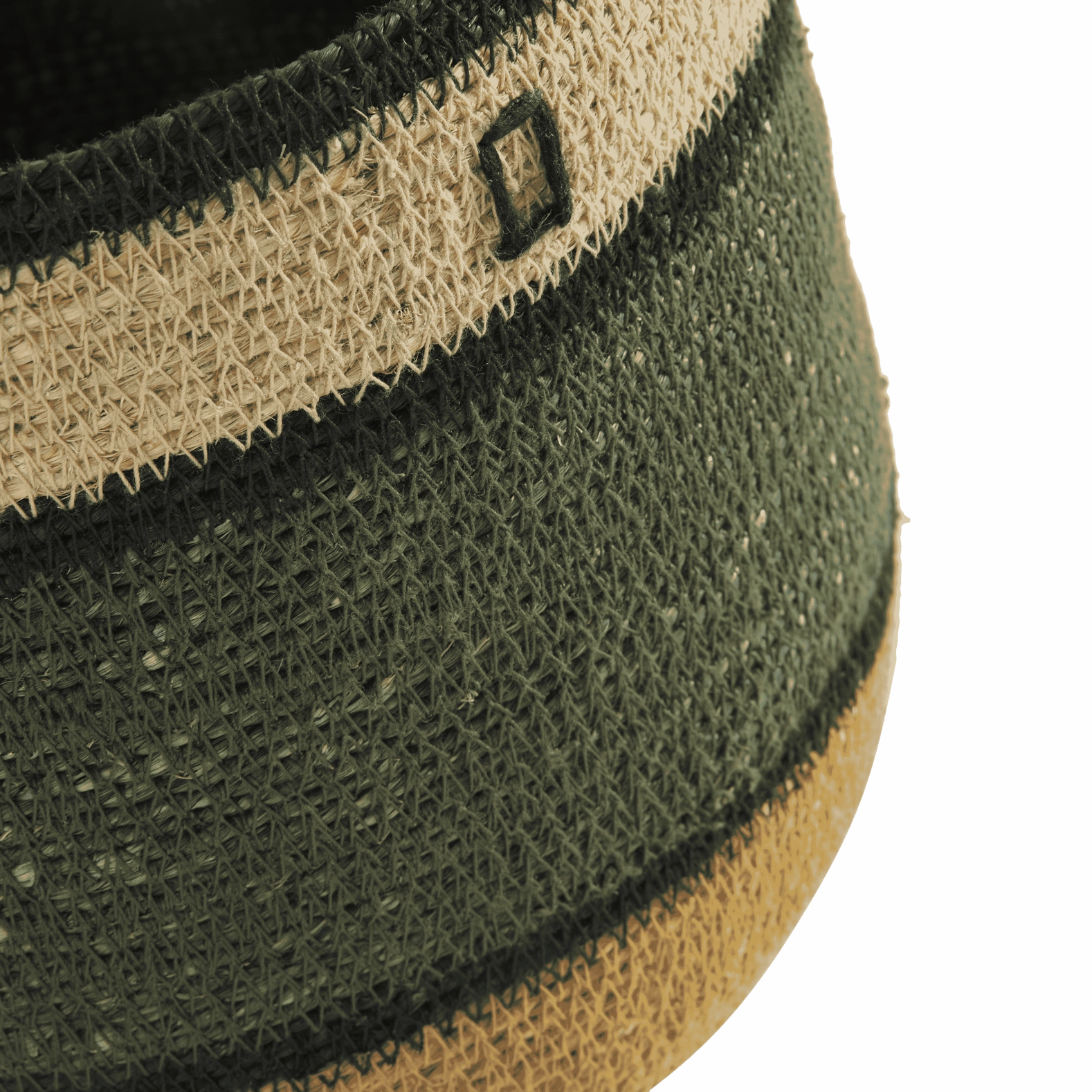 Seegraskörbe im Boho-Stil