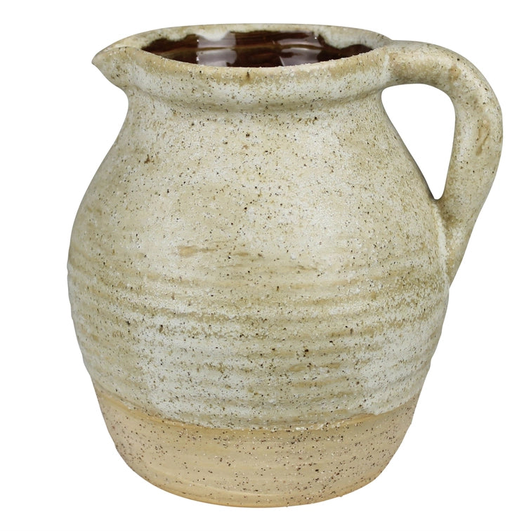 Umbria Krug, Keramik, weiß