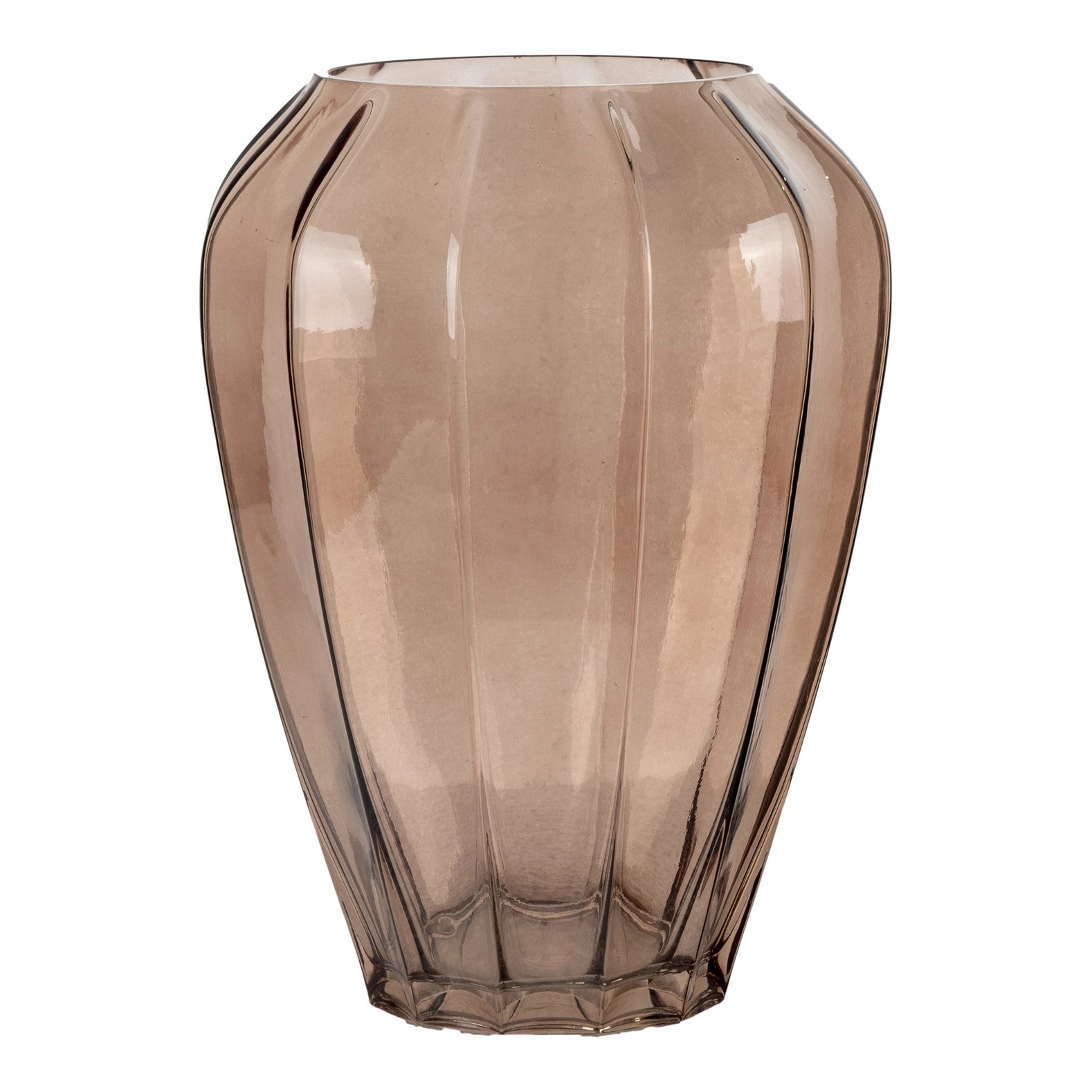 Vase braun, Ø22x29 cm