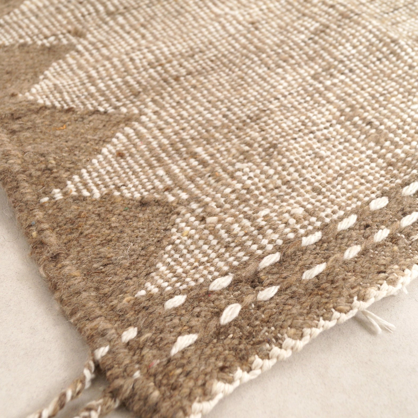 Zanafi Flurläufer 338 x 89 cm - Braun