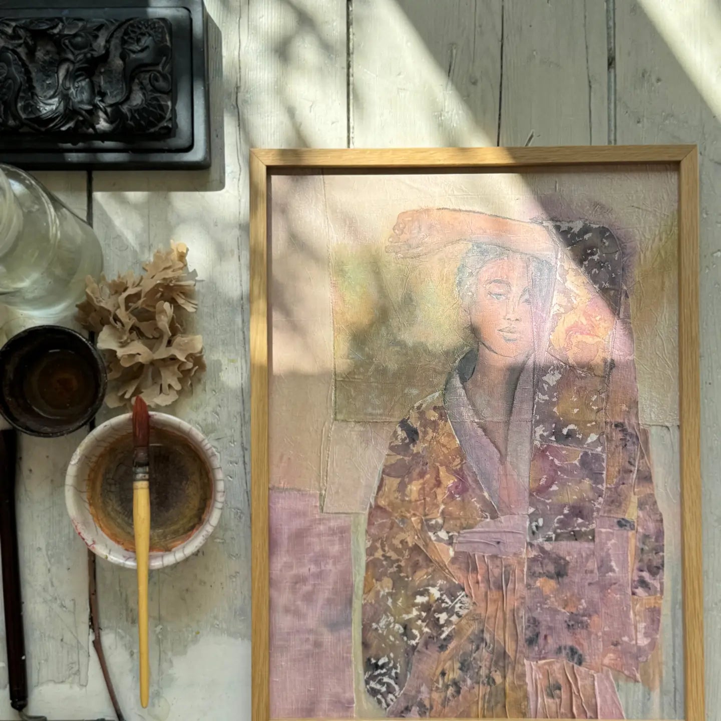 Kimono Fleurs Sauvages