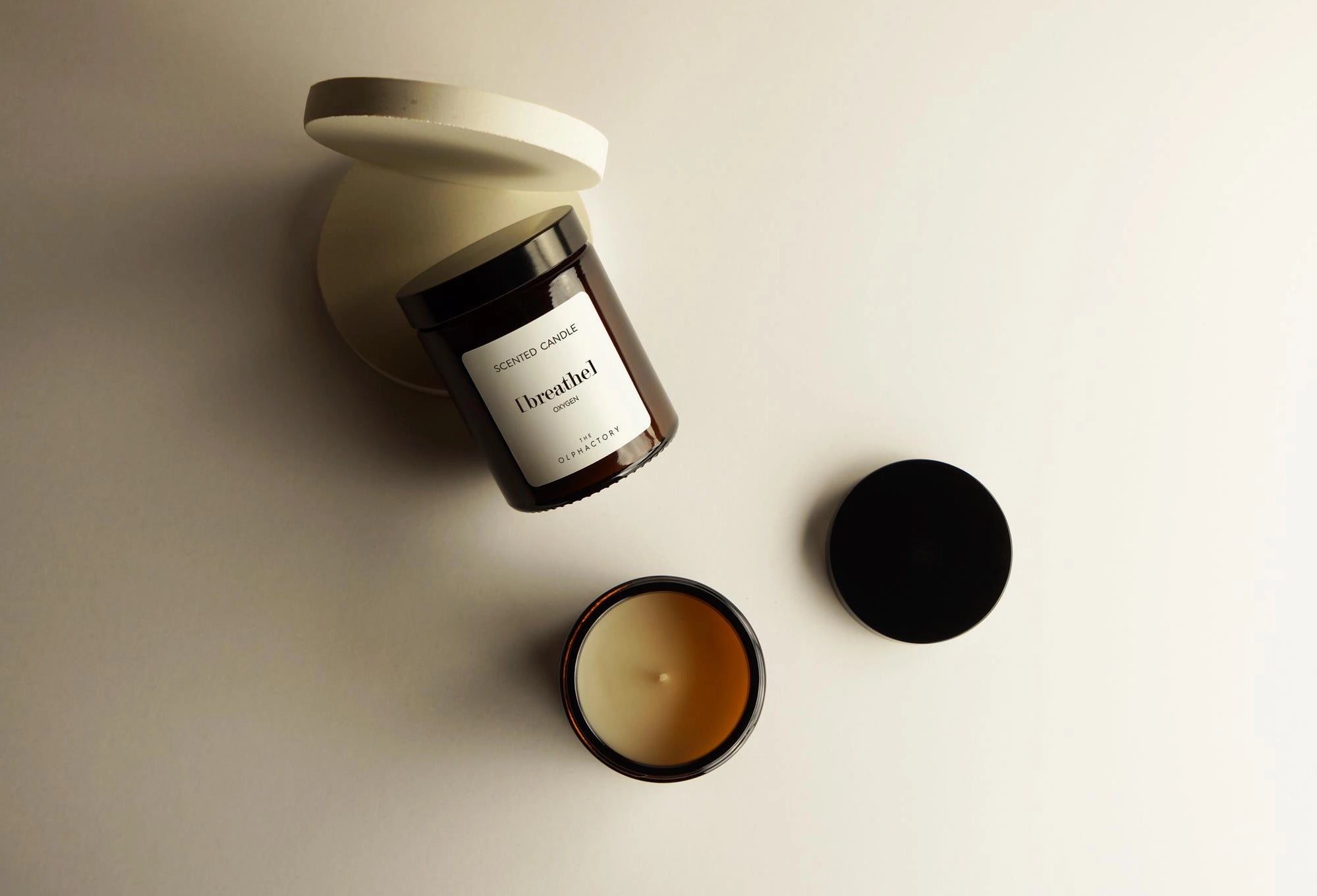 PFLANZLICHE WACHSKERZE THE OLPHACTORY OXYGEN 135g
