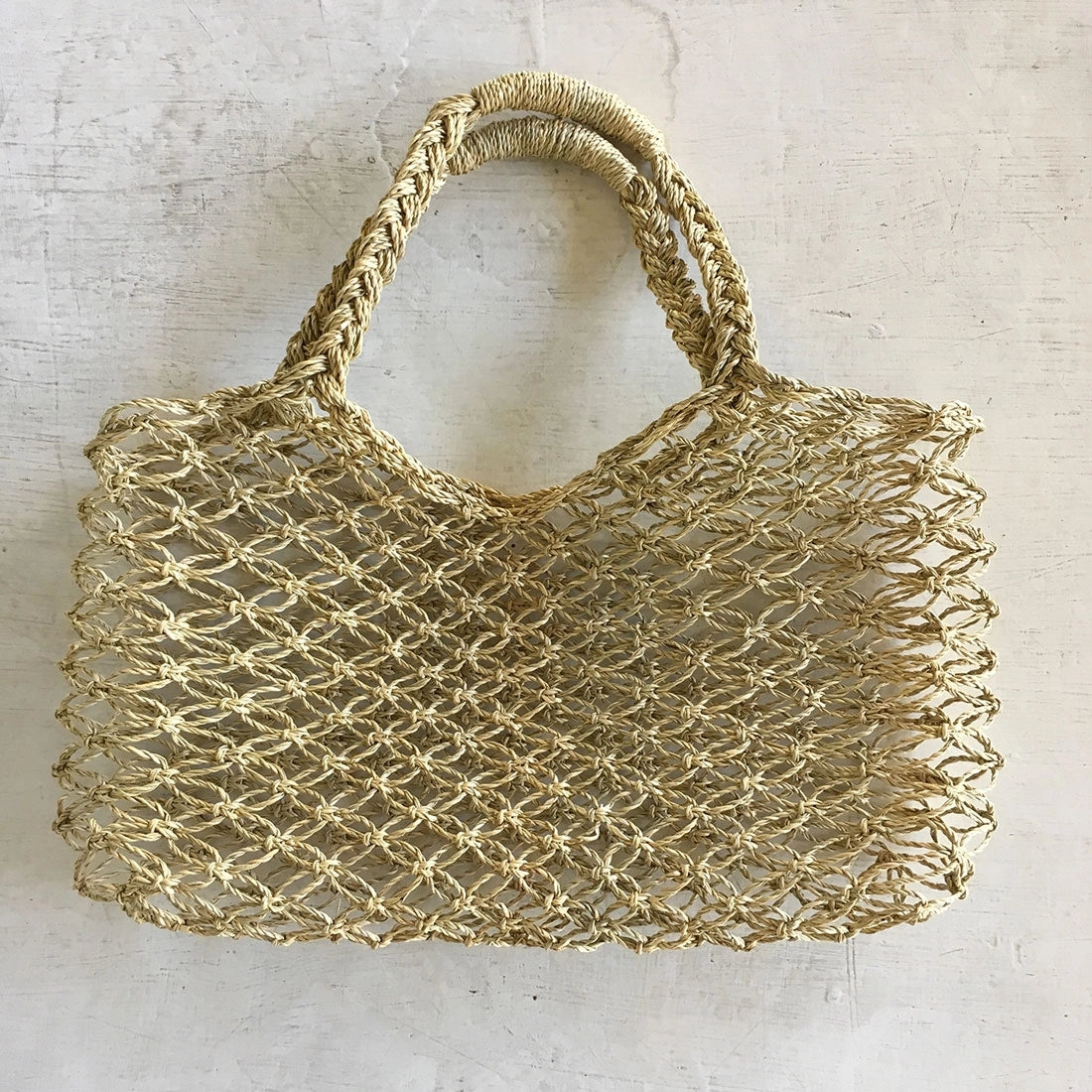 Handtasche aus Webstoff