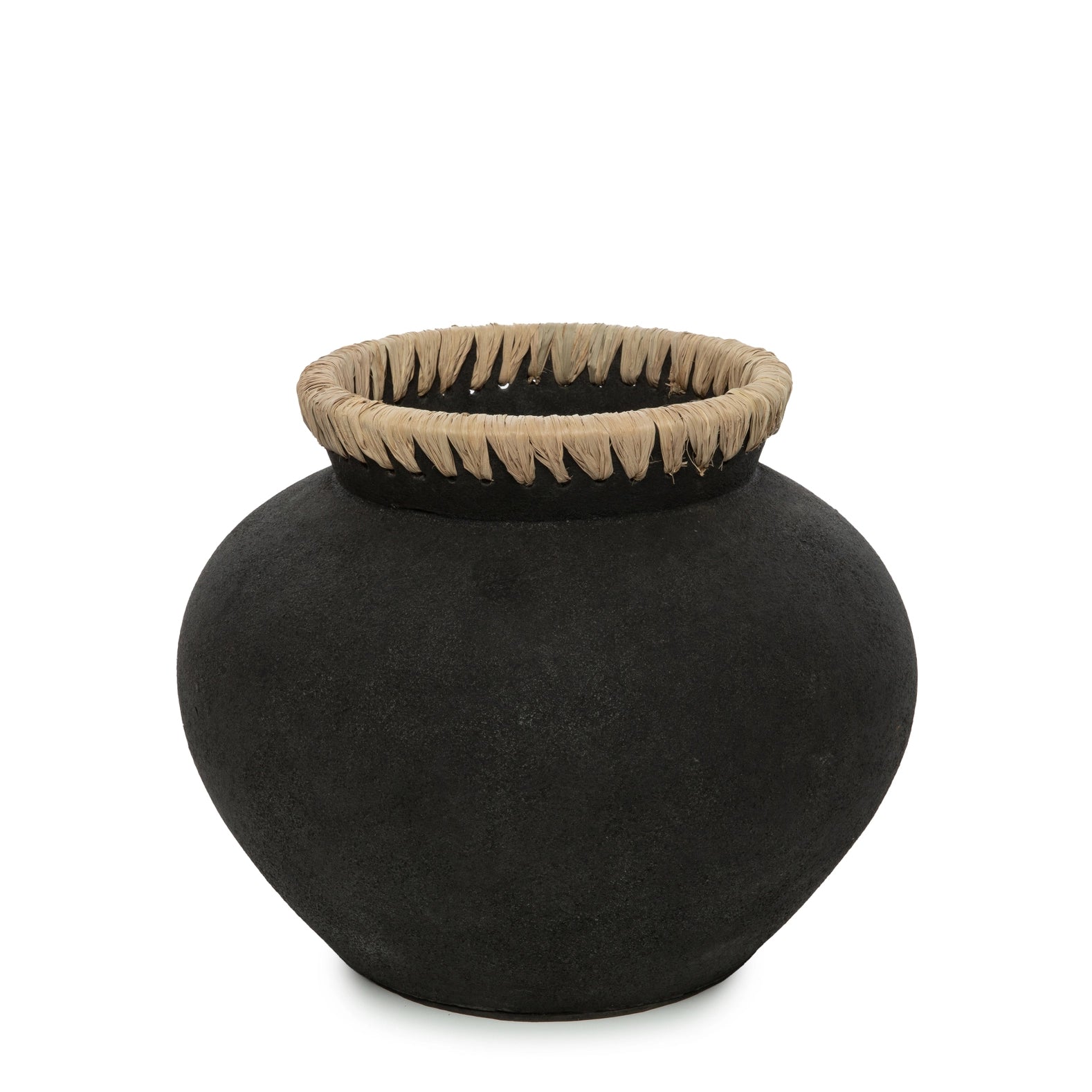 The Styly Vase - Schwarz Natur - M