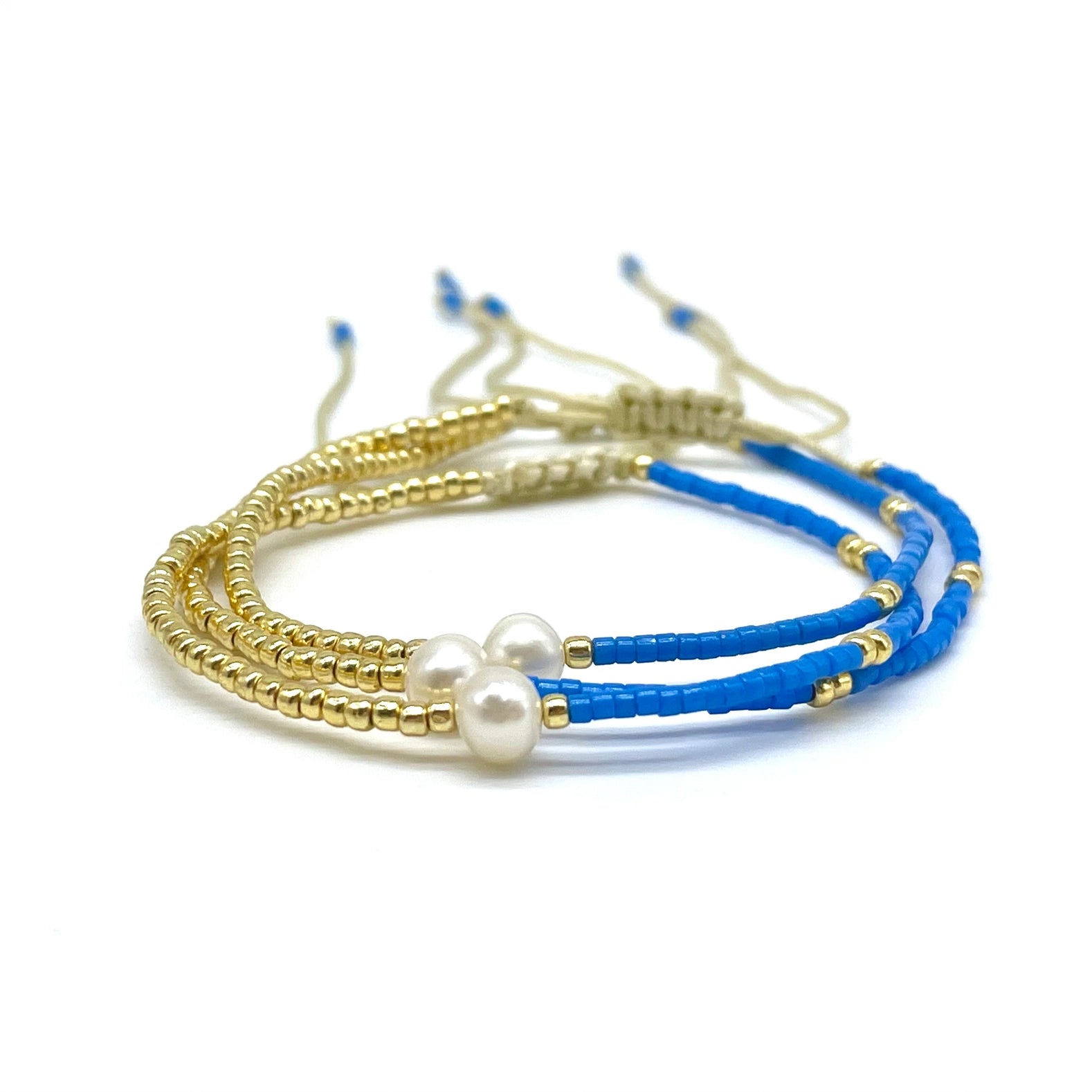 LA PERLA , Armband Miyuki Süßwasser Zuchtperle