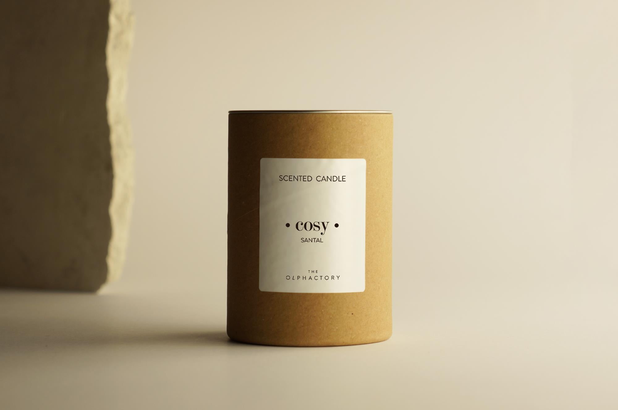 PFLANZLICHE WACHSKERZE THE OLPHACTORY SANTAL 200g