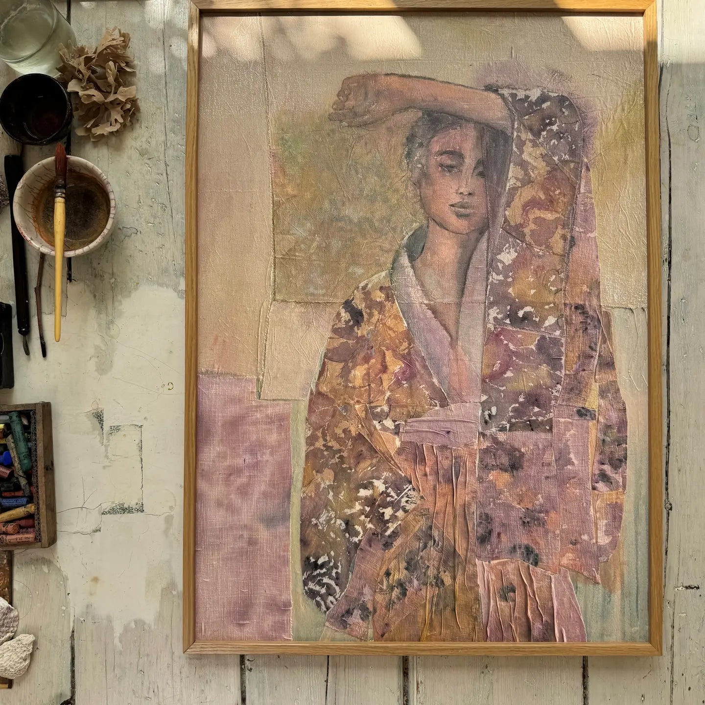 Kimono Fleurs Sauvages
