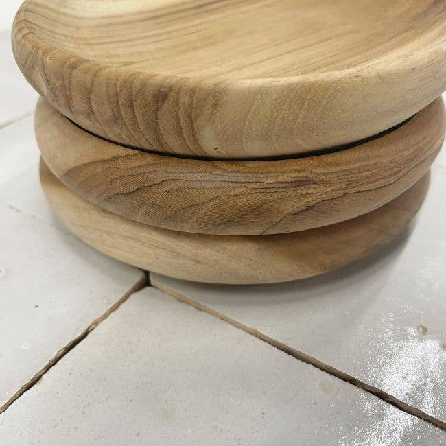 Schaaltje Teakholz Bali 12cm