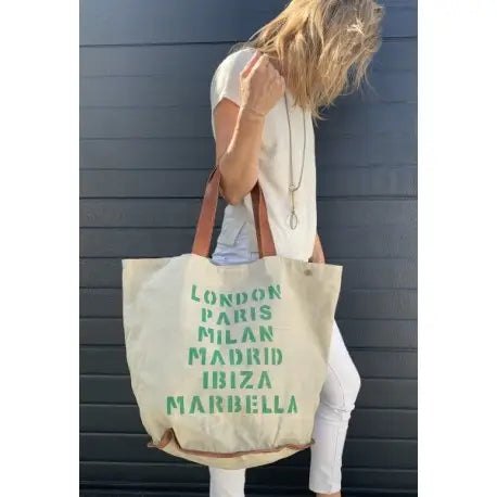Bestseller-Tasche Casa Natura 4 Leinwand Jahreszeiten - KOBE NR62
