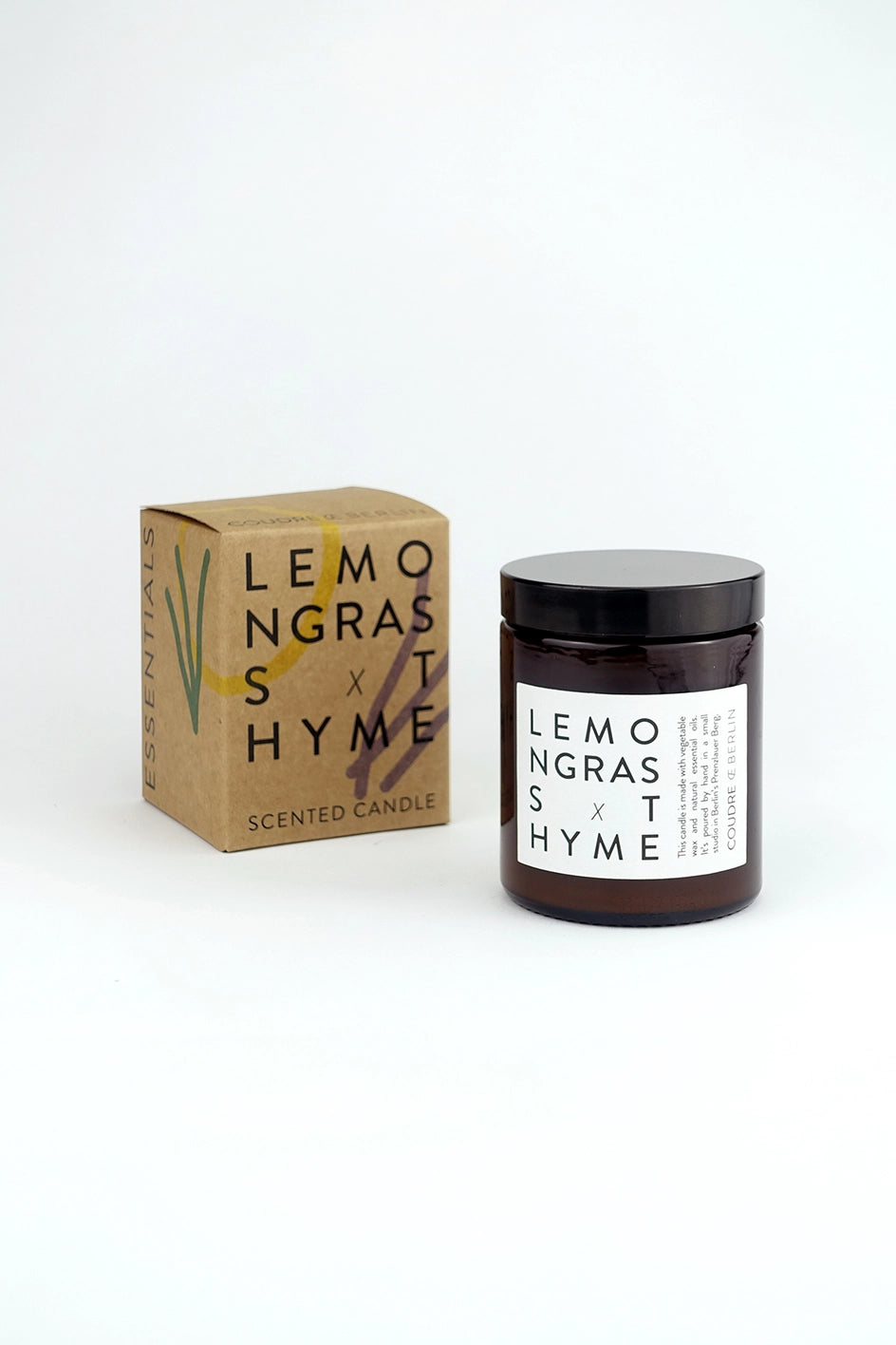 lemongrass x thyme / ESSENTIALS Duftkerze