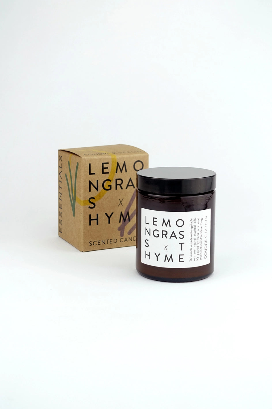 lemongrass x thyme / ESSENTIALS Duftkerze