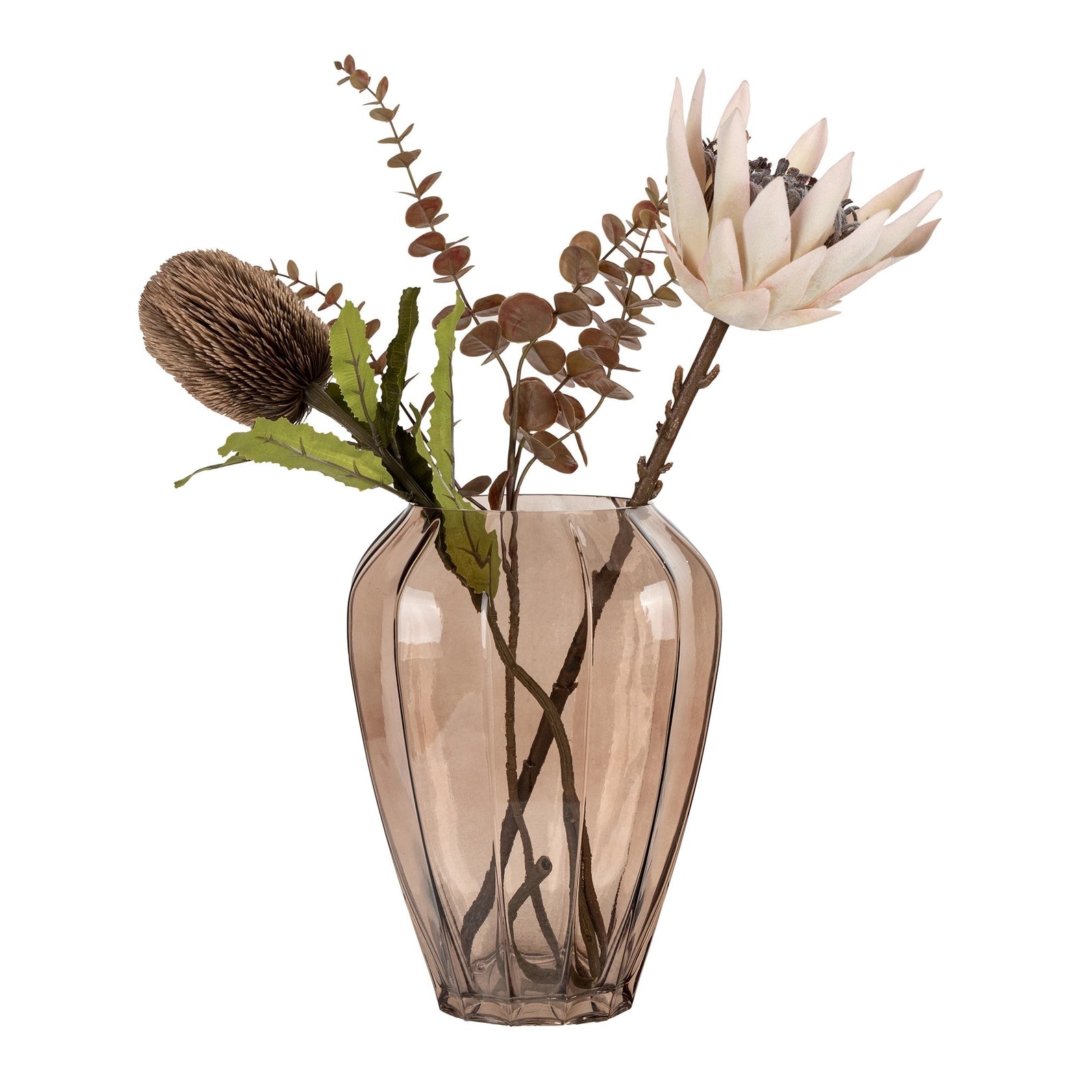 Vase braun, Ø22x29 cm