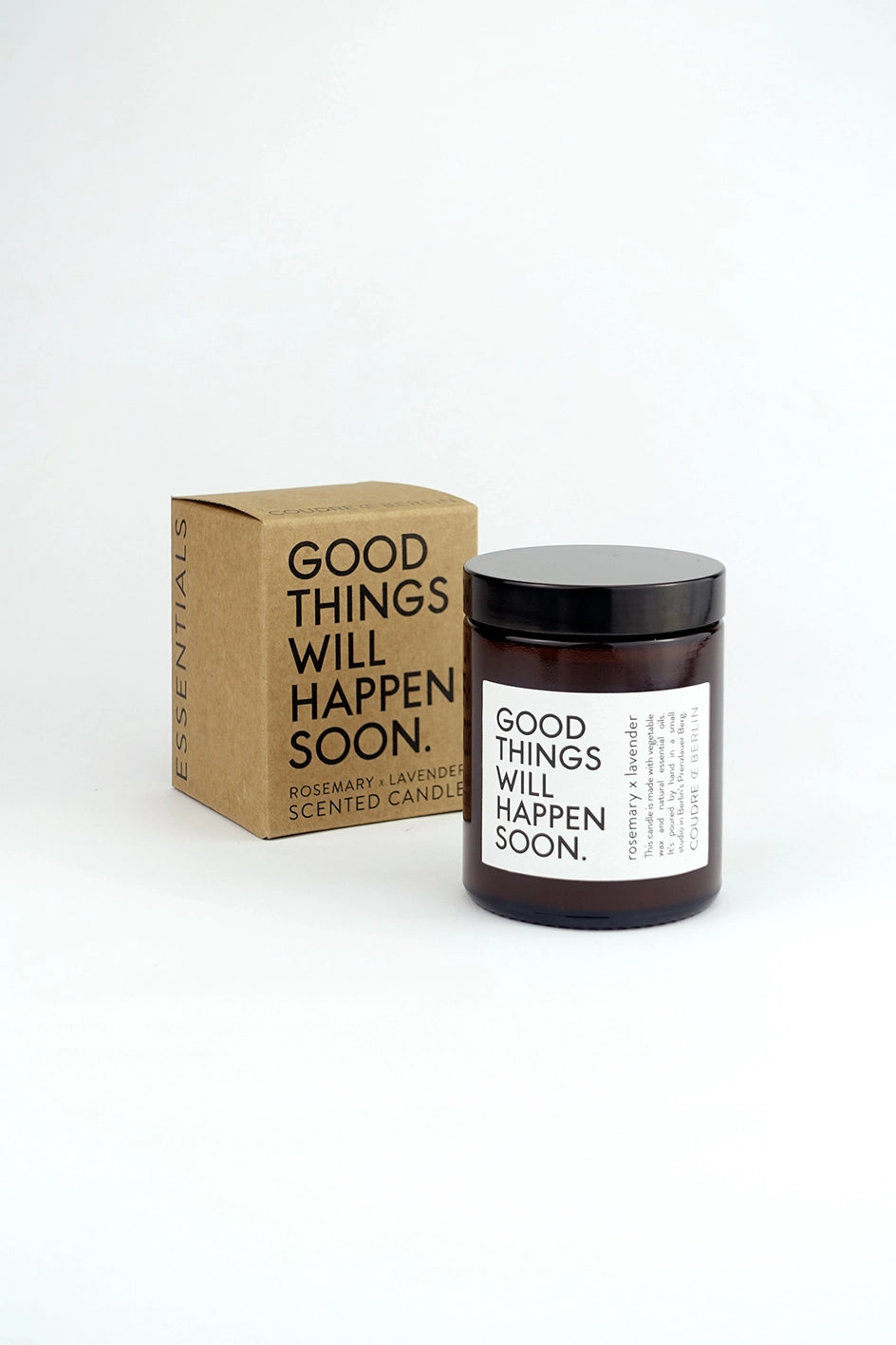 Good Things.... Kerze Rosmarin x Lavendel
