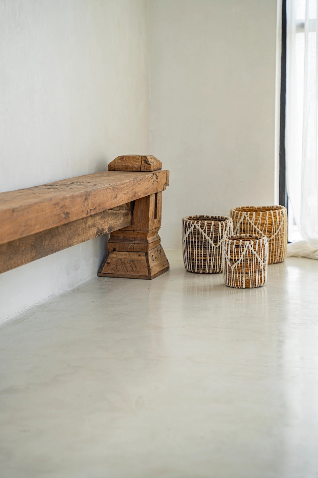 The Macra-Mazing Basket - Naturweiß - S