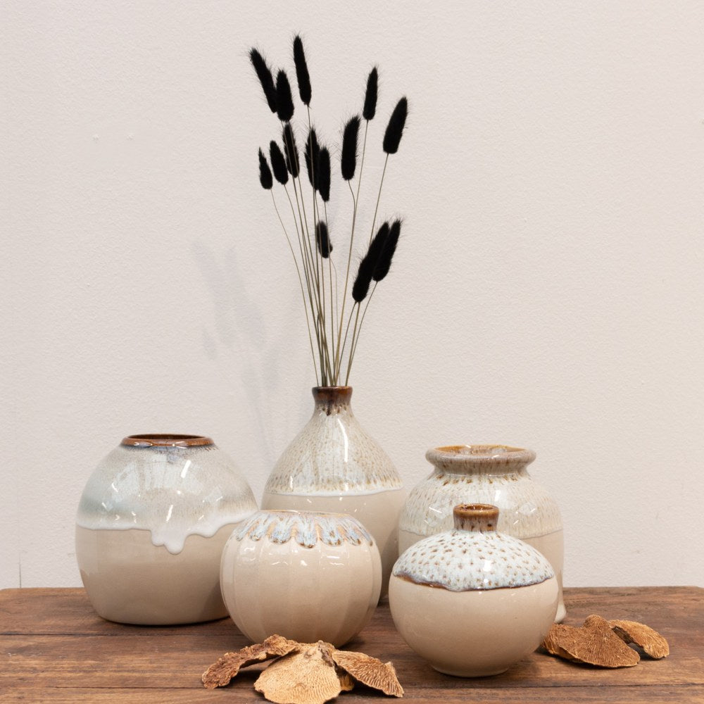 Amy Flaschenvase aus Keramik