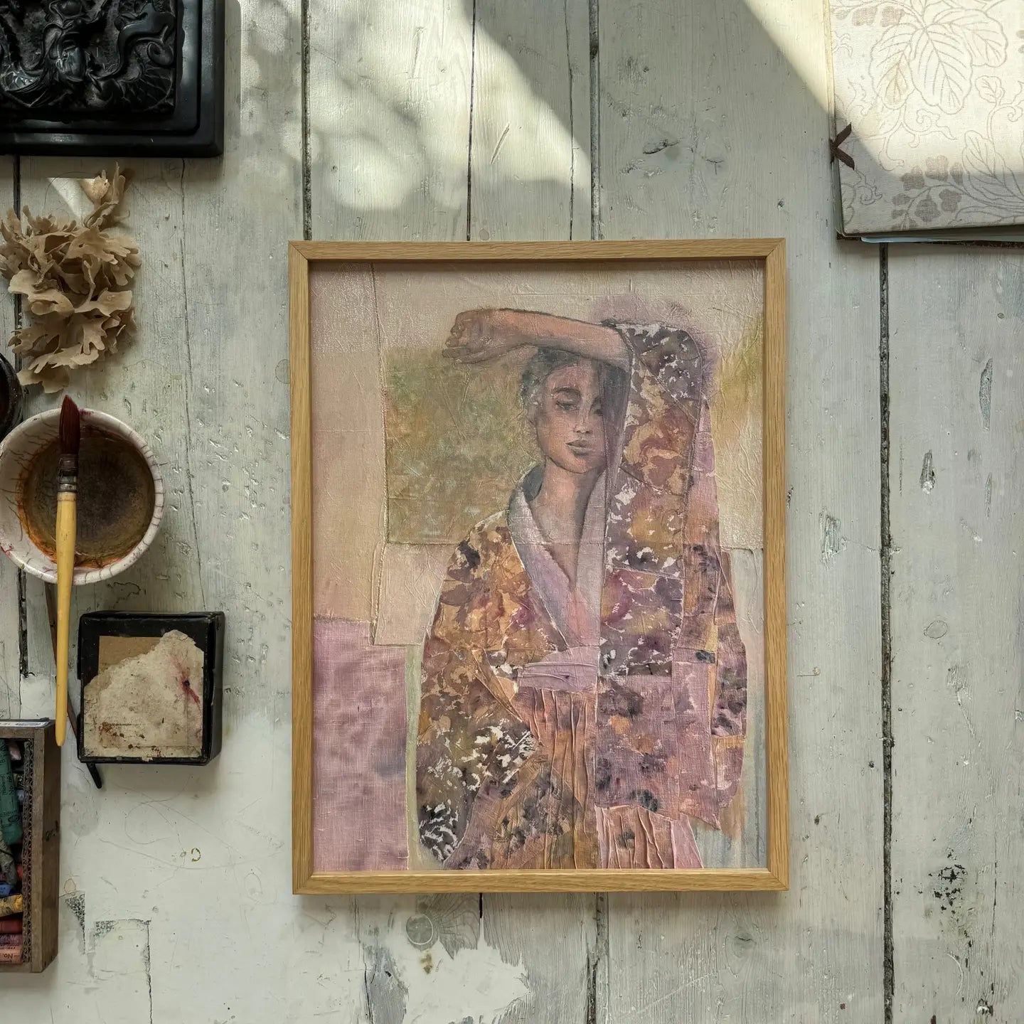 Kimono Fleurs Sauvages