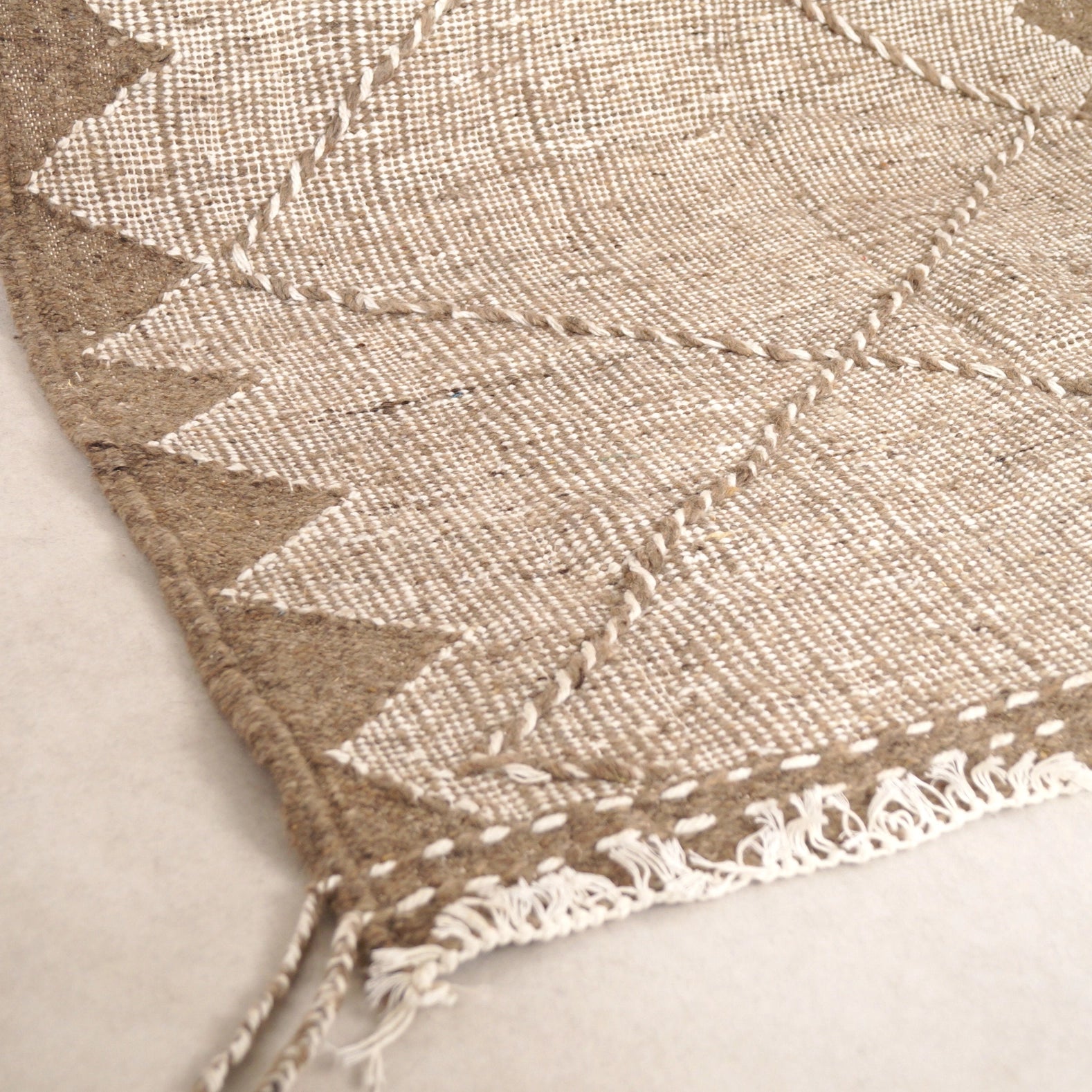 Zanafi Flurläufer 338 x 89 cm - Braun
