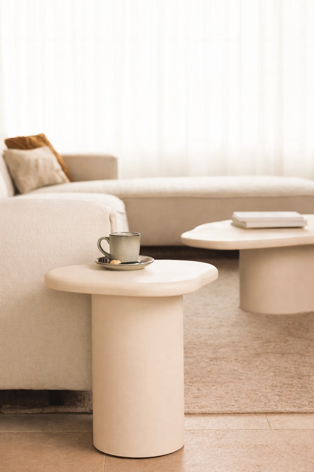 Dani Small Mortex-Beistelltisch