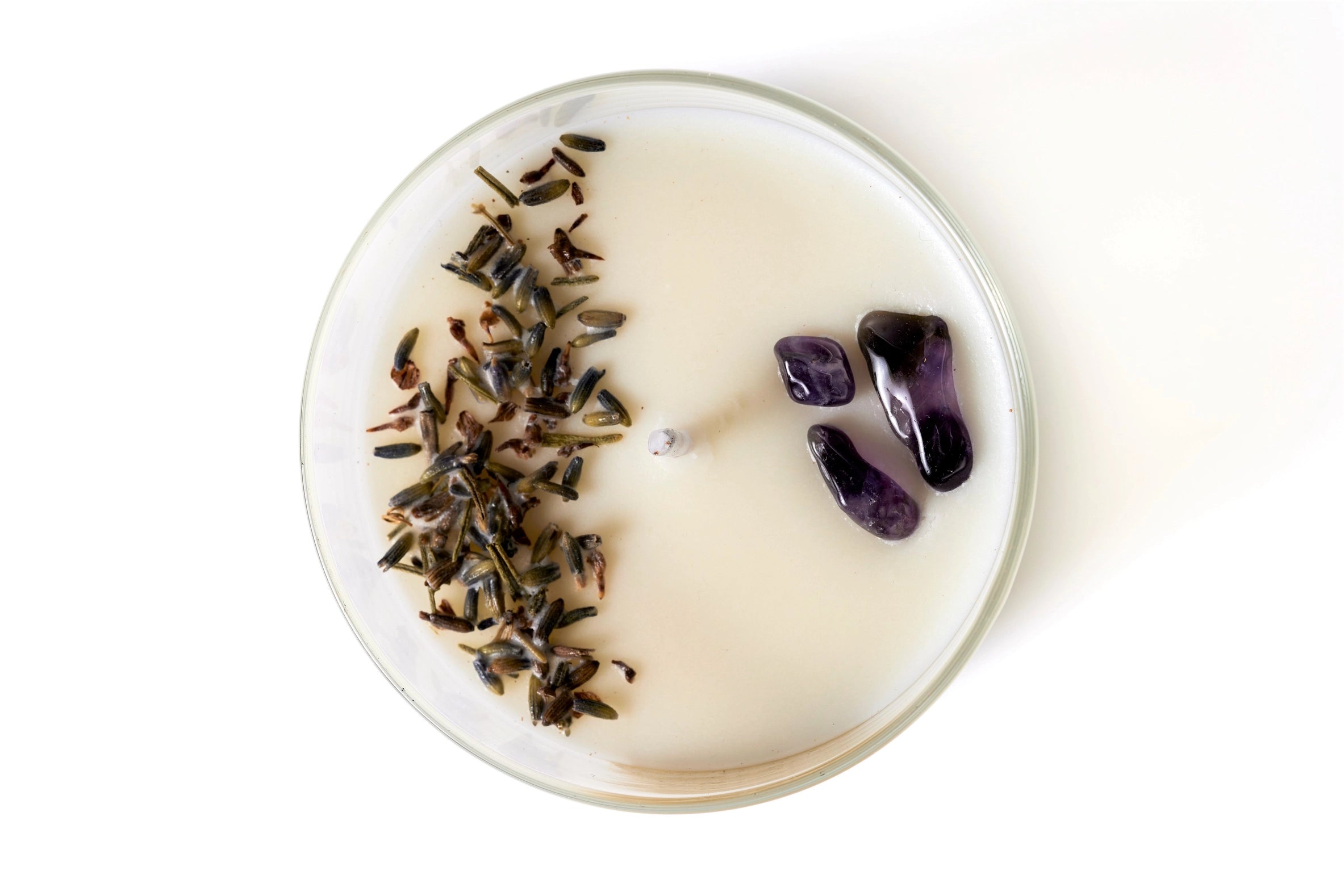 Lavendel-Kerze aus Sojawachs