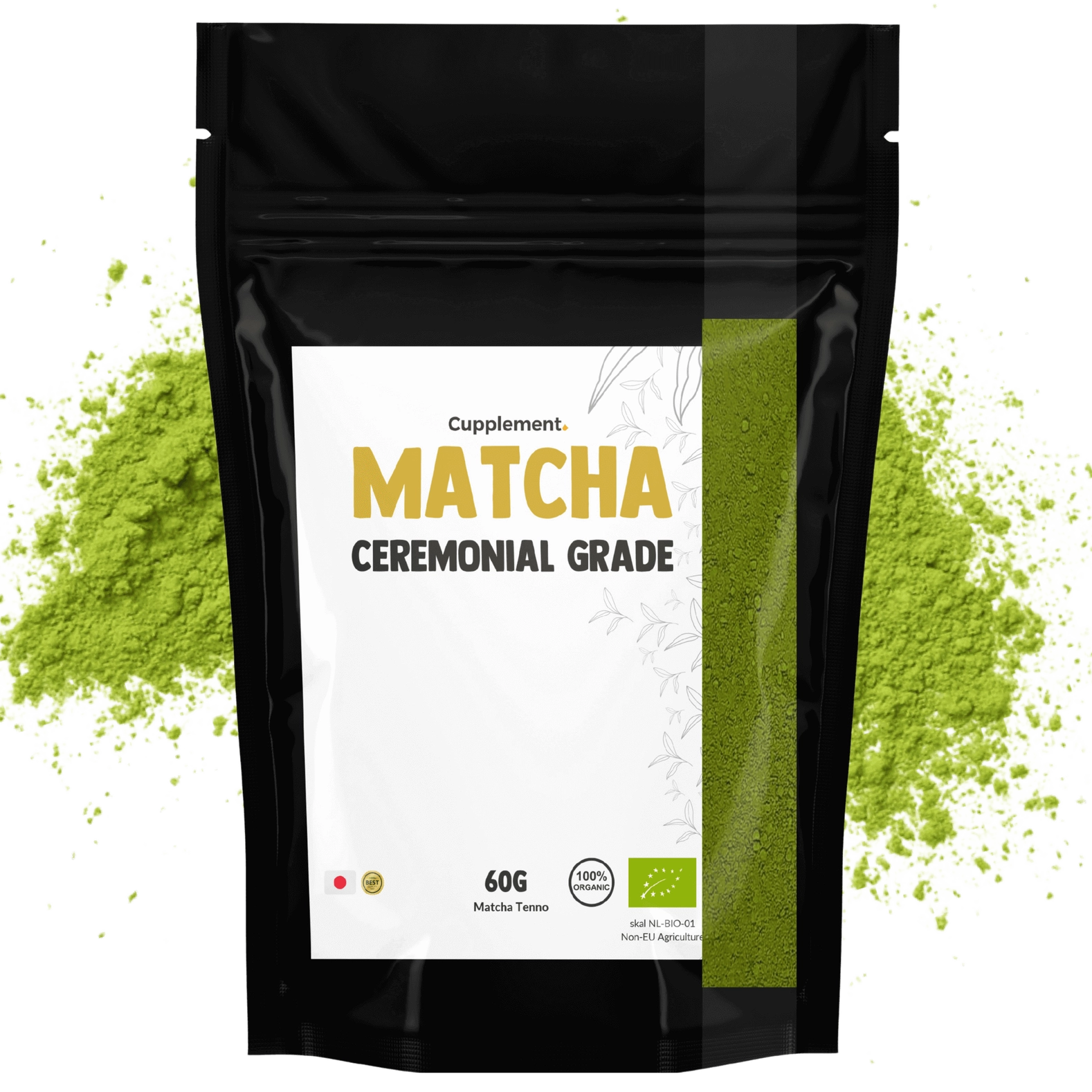 Matcha-Pulver Zeremonienqualität 60 Gramm