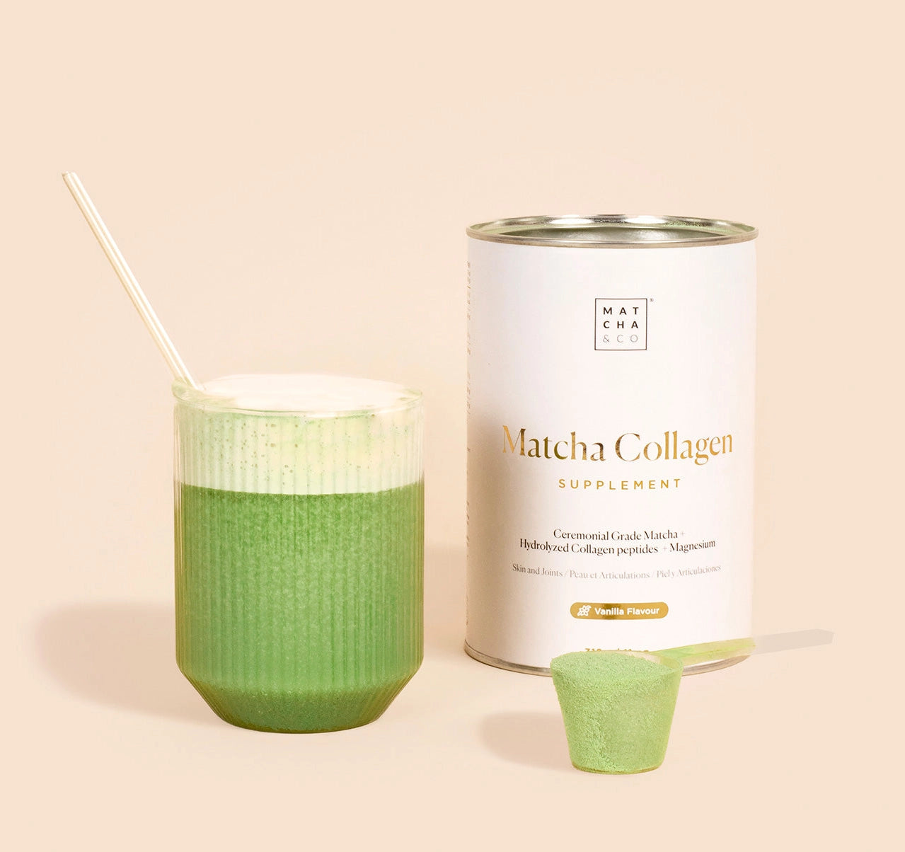 Matcha-Kollagen