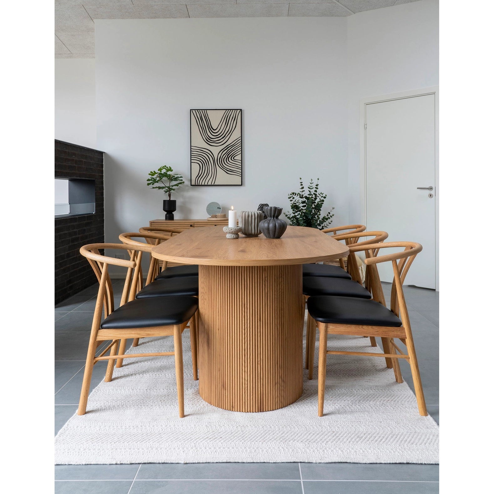 Boavista Esstisch - Esstisch. Natur 100x210x75 cm