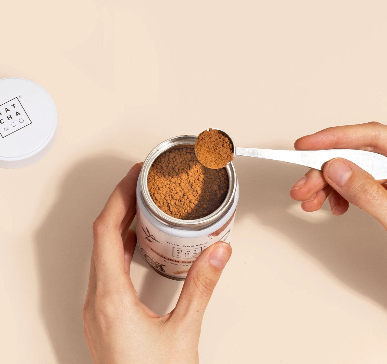 Würziger Chai-Matcha-Tee