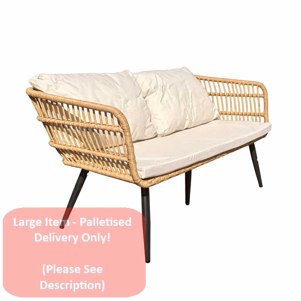 Outdoor-Bambus-Boho-Möbelset