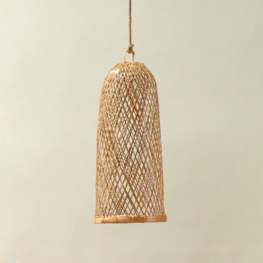 Bamboo Lamp Natürlicher Lampenschirm Woven Deckenleuchte CAMAYA
