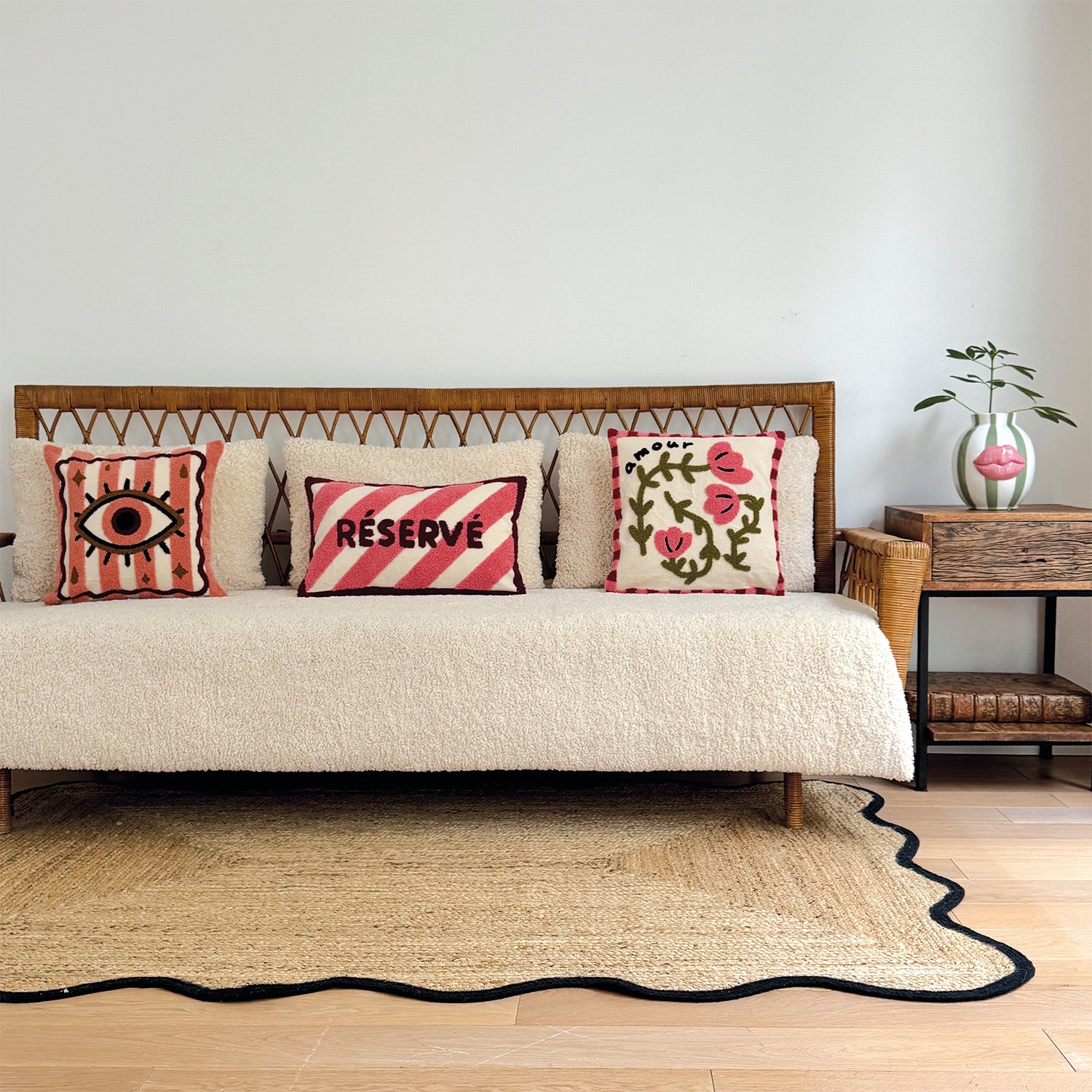 Einflusskissen reserviert 30x50cm