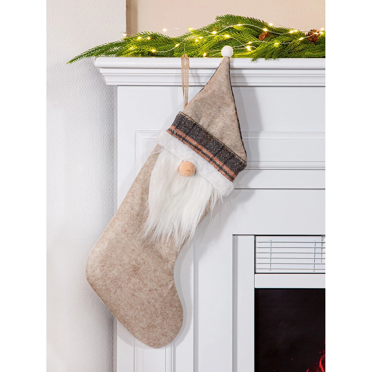 Hänger Nikolausstiefel, H.53 cm