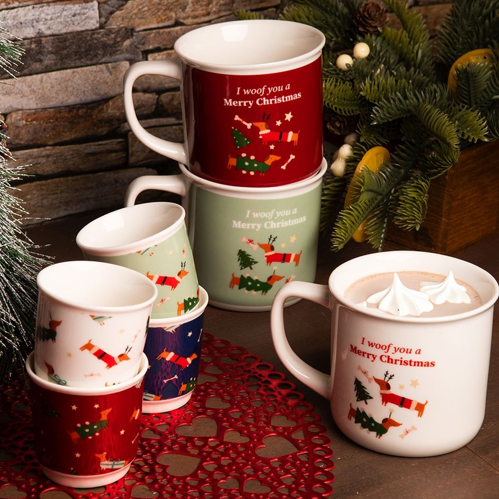 NATALOTTO SET 4 TASSEN 100ML