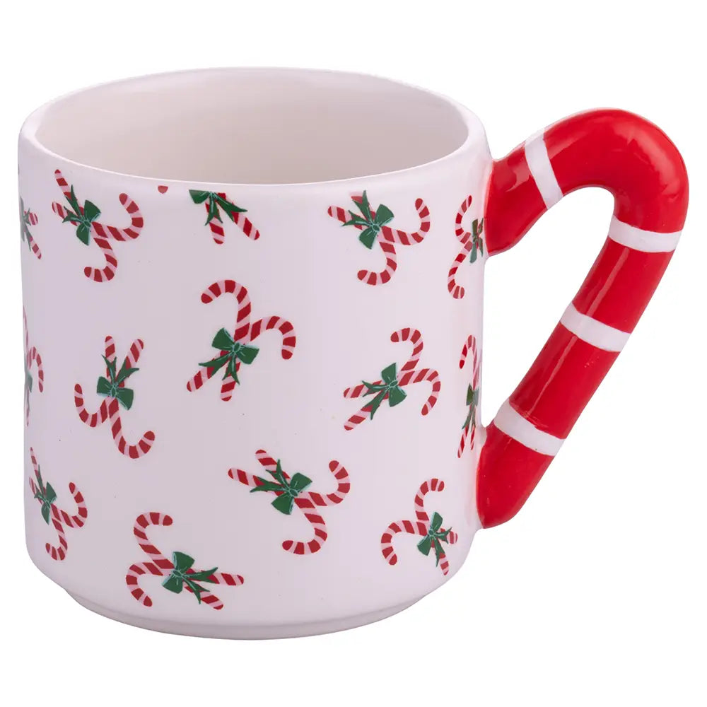 XMAS FIOCCHI TASSE/CANDYCANE 375ML
