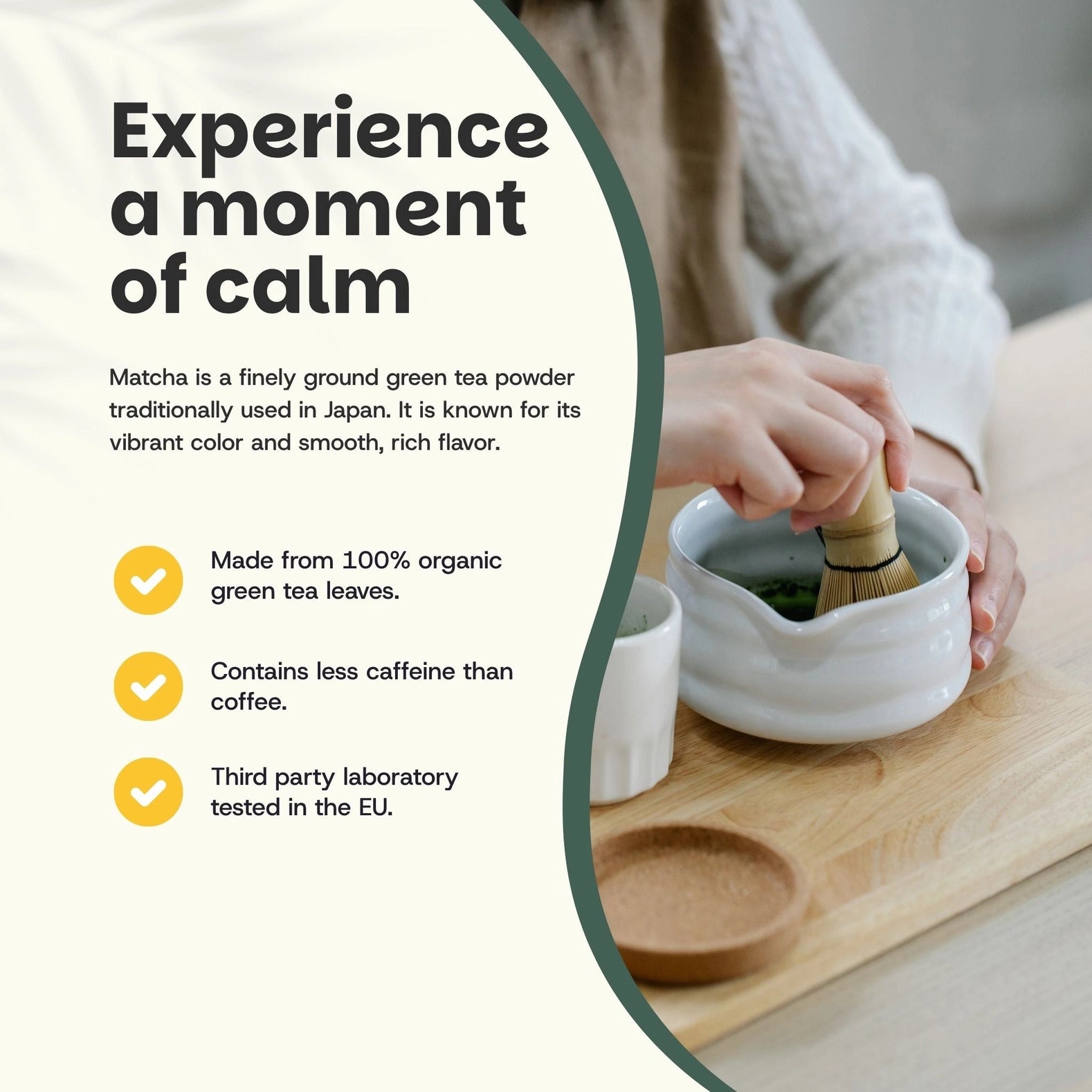 Matcha-Pulver Zeremonienqualität 60 Gramm