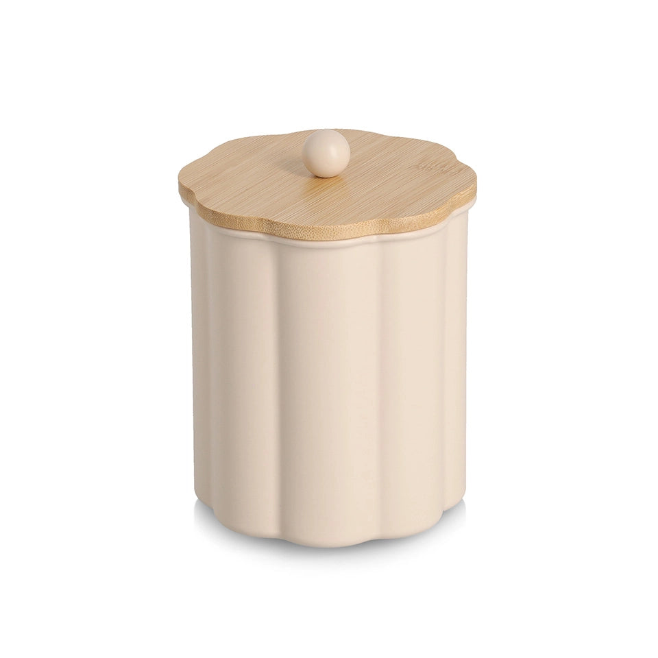 Vorratsdose mit Bambusdeckel, 1000 ml, Metall FSC 100%