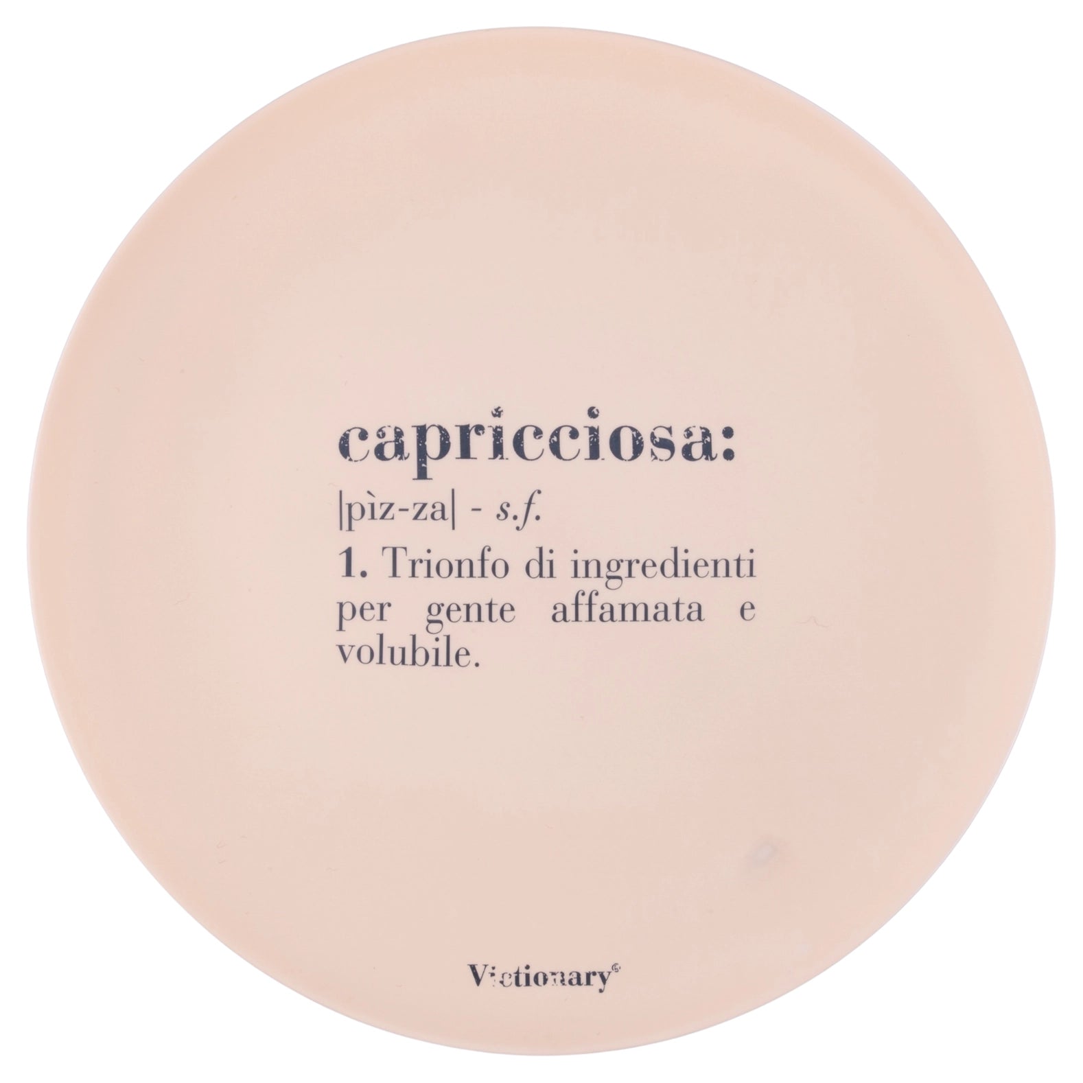 Victionary Pizzateller Opalglas 33 cm, 4-teilig