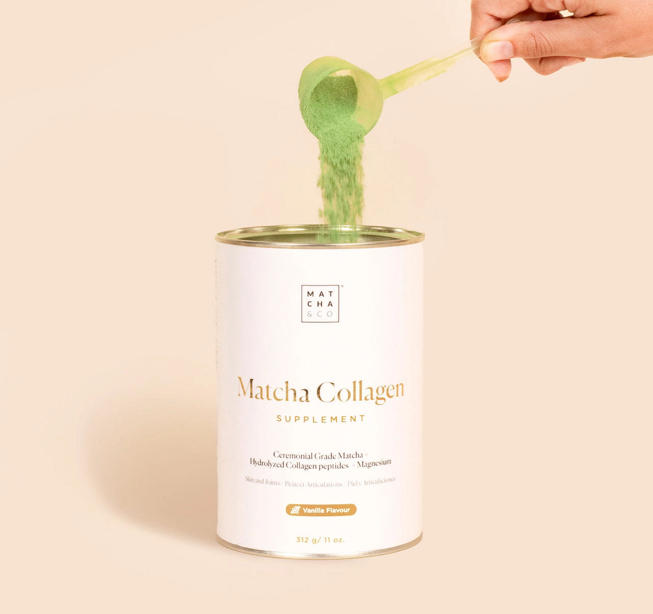 Matcha-Kollagen