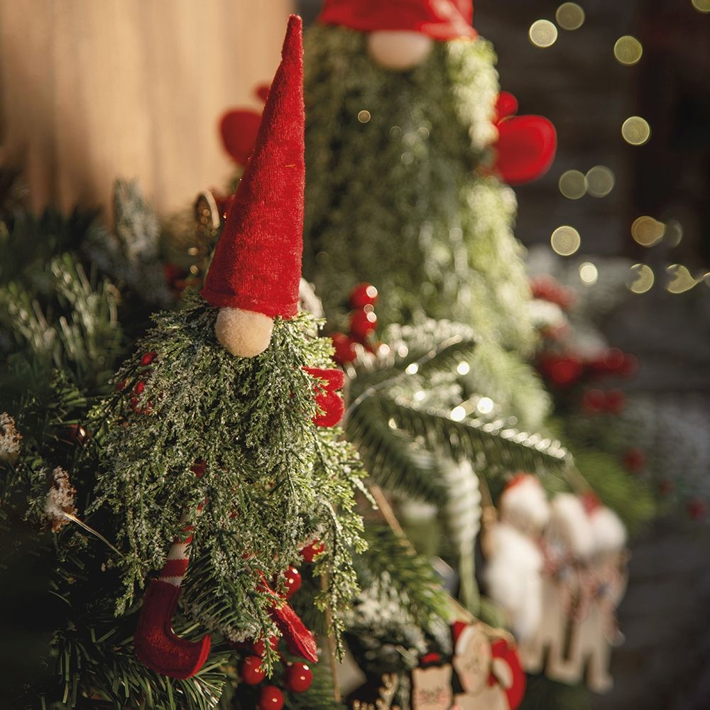 DEKORATIVER WEIHNACHTSWICHTEL 55CM