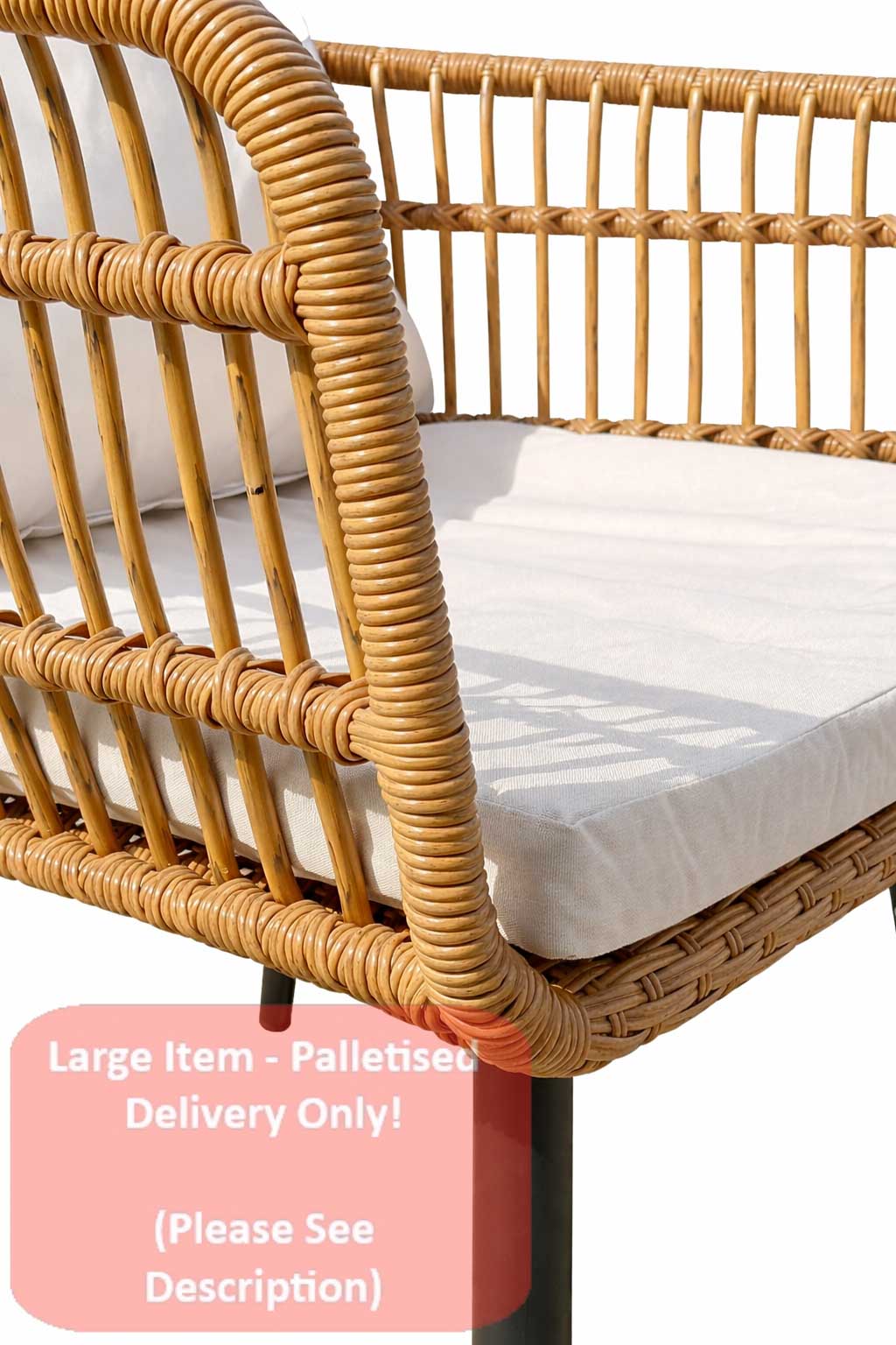 Outdoor-Bambus-Boho-Möbelset