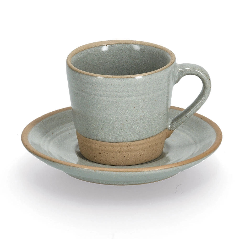 Espresso-Set, 8-Tlg., 60 ml, Steingut