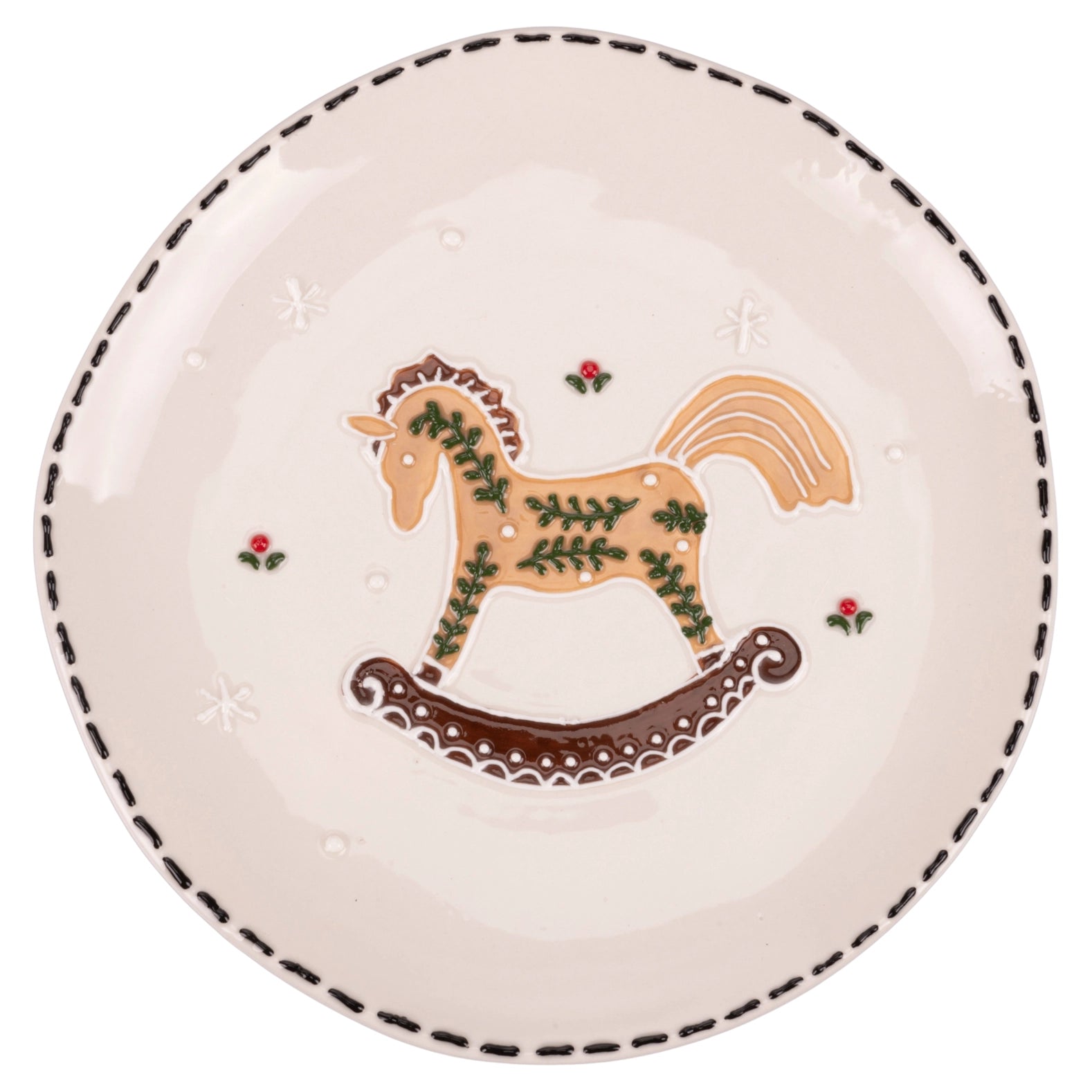 XMAS RELIEFTELLER 3ASS 20,5 CM