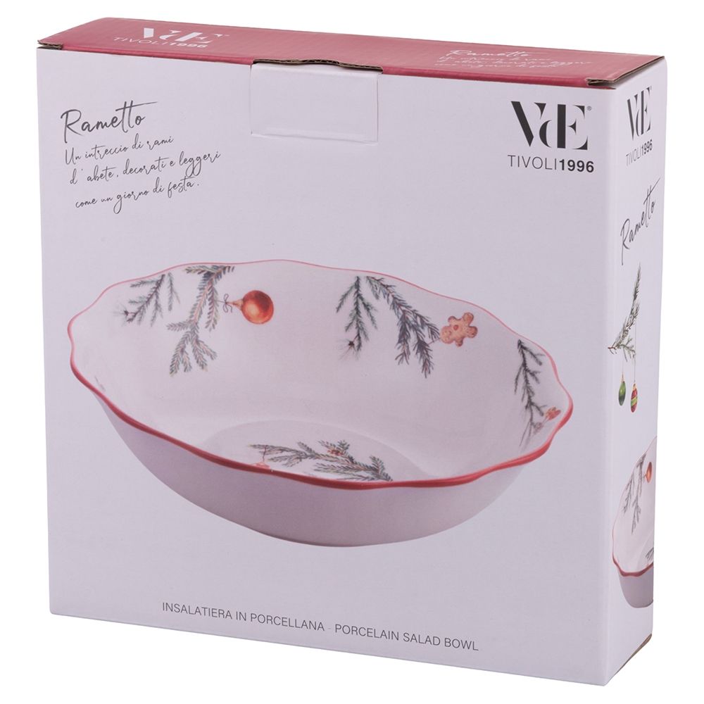 RAMETTO SALATBOWL 22,5CM PORZELLAN