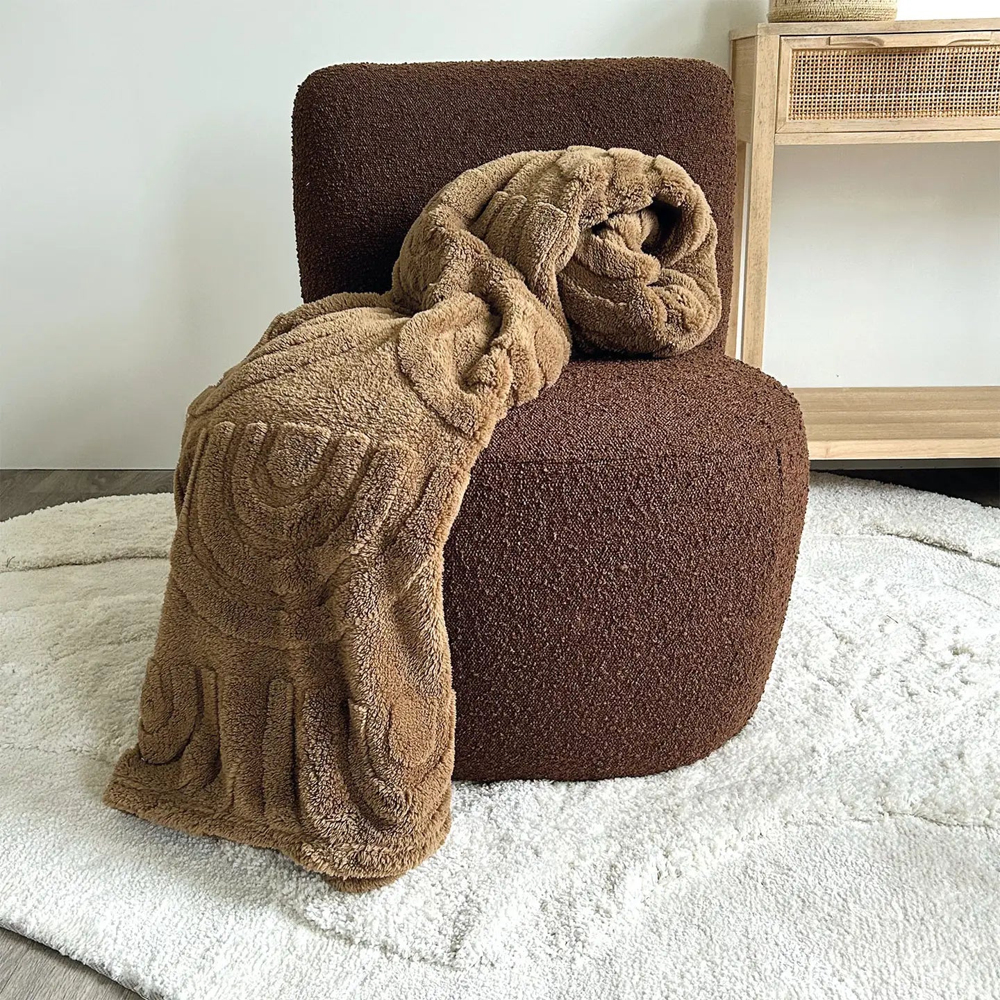 Annie Plaid Camel 130 x 170 cm