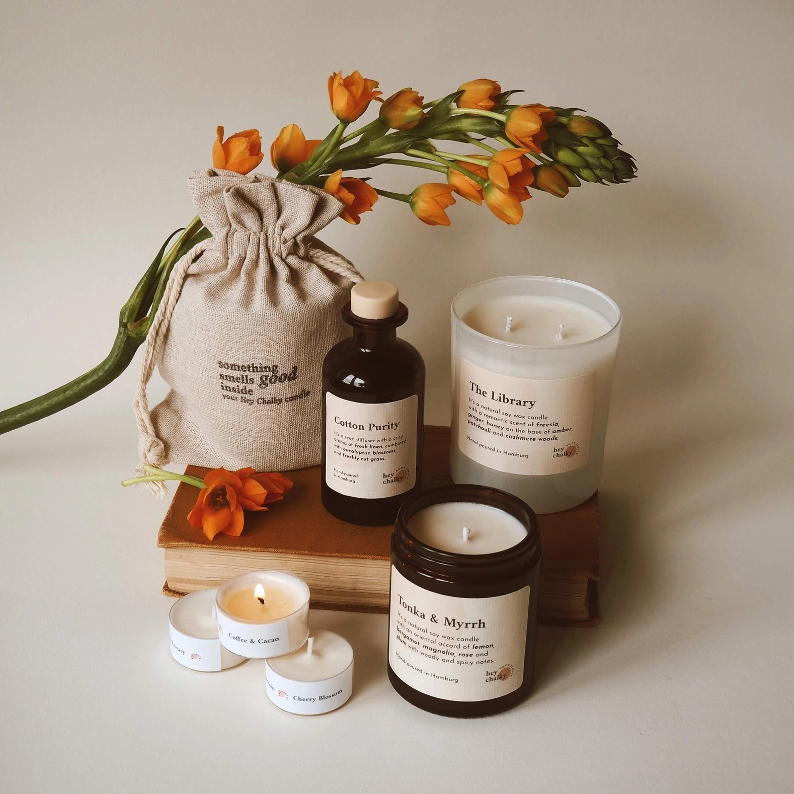 Kirschblüte Sojakerze 155 g | Hergestellt in Deutschland | Handgefertigt