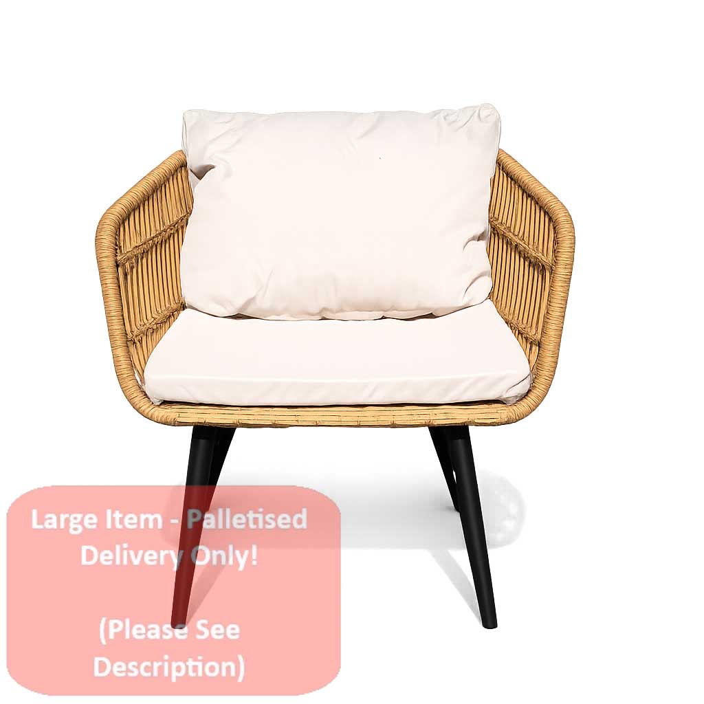 Outdoor-Bambus-Boho-Möbelset