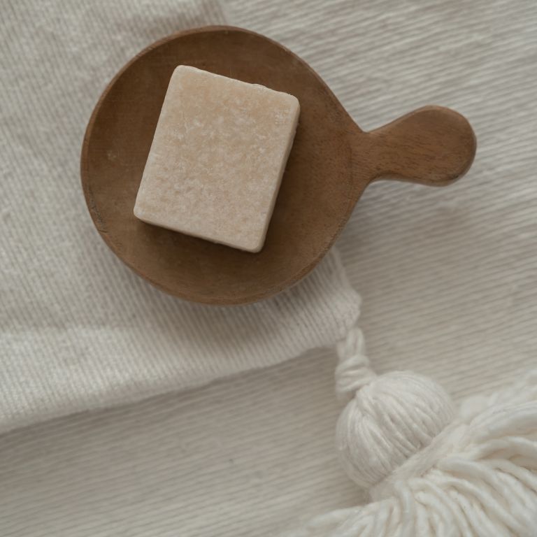 ByBazz Holzschälchen mit Griff, 11,5 cm, handgefertigt, 5er-Set